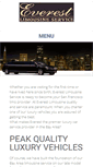 Mobile Screenshot of everestlimousine.com